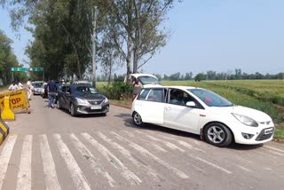 vehicles checked strictly in haryana