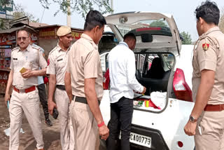 Police Checking Campaign in Bhiwani