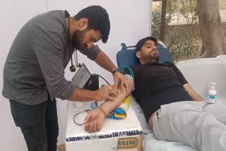 Blood donation camp organized in Rohini