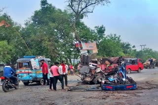 Road Accident in chapra