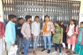 Student union president locked college in Jhalawar