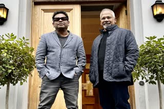 AR Rahman shared photo with Mani Ratnam from London