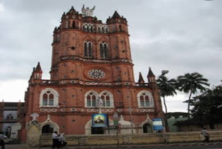 Palayam St Joseph Cathedral  catholic church in Thiruvananthapuram  Palayam St Joseph Cathedral 150 anniversary  സെന്‍റ് ജോസഫ് കത്തീഡ്രല്‍  പാളയം സെന്‍റ് ജേസഫ് കത്തീഡ്രല്‍  സെന്‍റ് ജോസഫ് കത്തീഡ്രലിന്‍റെ ചരിത്രം  ഗോഥിക് ശൈലിയിലുള്ള മണിമാളിക  ദേവാലയം  ലത്തീന്‍ ആരാധനാലയം