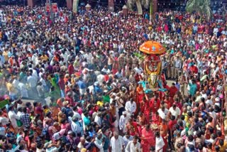 Ugadi Rathotsava in Male Mahadeshwar hill