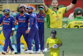 IND VS AUS third ODI Hardik pandya dismisses steve smith for the Fifth time in ODI