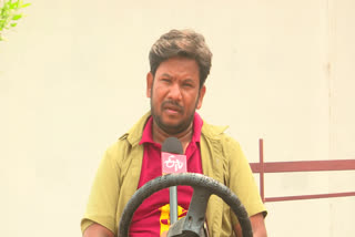 Beechupalli at the wheel