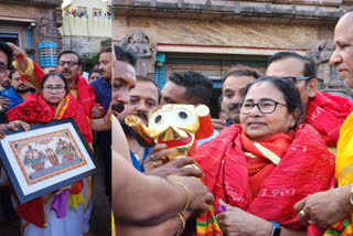 Mamata at Jagannath Temple