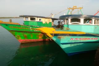 ശ്രീലങ്കൻ നാവികസേന  പിടികൂടി  12 മത്സ്യത്തൊഴിലാളികൾ  രാജ്യാതിർത്തി  Sri Lankan Navy  Tamil Nadu fishermen  Sri Lankan Navy