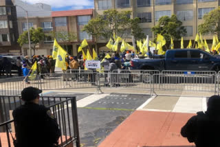 After the UK,  Khalistani supporters came out of the Indian Consulate in San Francisco