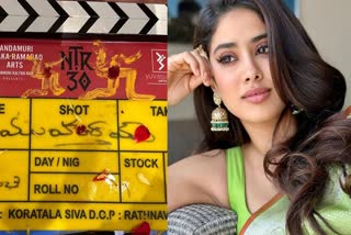 Janhvi Kapoor begins NTR 30 shooting with jr ntr, says happy day, shares pics