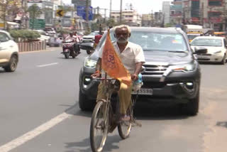 52Years Old Men Cycle Yatra