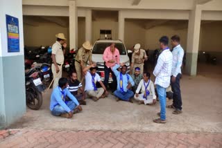 Protest by Mogera community