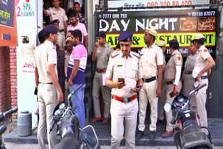 Police raid in a spa in Sirsa