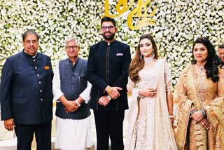 Digvijay Chautala Lagan Randhawa Wedding Reception