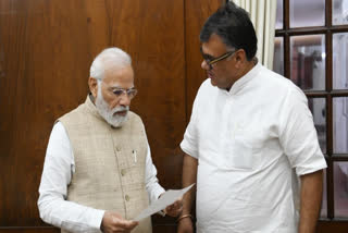 Jalore MP Devji Patel met PM Modi