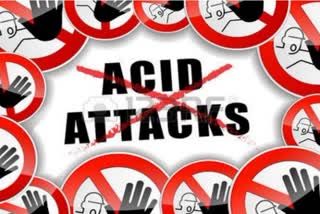 Acid attack on woman in Delhi