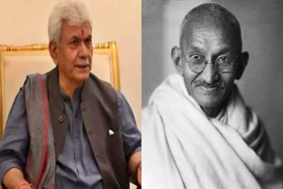 manoj sinha controversial statement on gandhiji