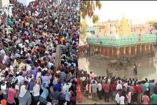 Variety Ugadi celebrations  Ugadi celebrations  Variety Ugadi celebrations in Andhra pradesh  Variety Ugadi celebrations in Kurnool District  Kurnool District  Cow dung cake fight  circumambulate through mud and clay  വൈവിധ്യം കൊണ്ട് വ്യത്യസ്‌തമായി  ഇന്ത്യന്‍ ന്യു ഇയര്‍  ചാണകമെറിഞ്ഞും ചളിയിലൂടെ പ്രദക്ഷിണം നടത്തിയും  ചളിയിലൂടെ പ്രദക്ഷിണം  വേറിട്ട് ഉഗാദി ആഘോഷങ്ങള്‍  ഉഗാദി  ഉഗാദി ആഘോഷങ്ങള്‍  ഹൈന്ദവ കലണ്ടര്‍  കുര്‍ണൂര്‍  ആന്ധ്രാപ്രദേശ്  കൈരുപ്പുല  ഗ്രാമവാസികള്‍  വീരഭദ്ര സ്വാമിയും ഭദ്രകാളിയും  വീരഭദ്ര സ്വാമി  ഭദ്രകാളി