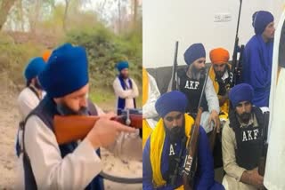 Police found evidences  Amritpal Singh was preparing for Khalistan  Amritpal Singh  Khalistan  Special Currency  Flag and Map  അമൃത്‌പാലിനായുള്ള തെരച്ചിലിനിടെ  പ്രത്യേക കറന്‍സിയും പതാകയും ഭൂപടവും  കറന്‍സിയും പതാകയും ഭൂപടവും കണ്ടെടുത്ത് പൊലീസ്  ആയുധ പരിശീലനത്തിന്‍റെ വീഡിയോകളും പുറത്ത്  ആയുധ പരിശീലനം  ഖലിസ്ഥാന്‍വാദി  അമൃത്‌പാല്‍  പഞ്ചാബ്  വാരിസ് പഞ്ചാബ് ദേ  അനന്ദപൂര്‍ ഖല്‍സ  വസ്‌തുക്കള്‍ പൊലീസ് കണ്ടെടുത്തു