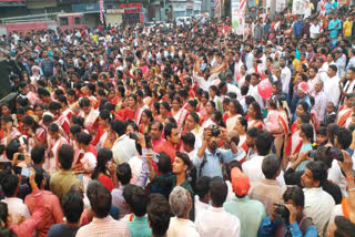 Sarhul procession at Albert Ekka Chowk