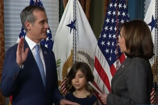 Eric Garcetti sworn in as US Ambassador to India