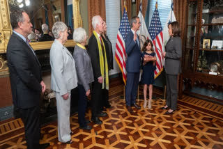 ERIC GARCETTI SWORN IN AS NEW US AMBASSADOR TO INDIA