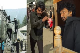 Shooting crew behind Leo  Kashmir shooting video of Leo  Leo  Leo Kashmir shooting video  ലിയോയുടെ കാശ്‌മീർ ഷൂട്ടിങ്ങ് വീഡിയോ  കാശ്‌മീർ ഷൂട്ടിങ്ങ് വീഡിയോ  ഷൂട്ടിങ്ങ് ക്രൂ  കാശ്‌മീർ ഷൂട്ടിങ്ങ് വീഡിയോ  ലിയോ  സൂപ്പർ സറ്റാർ വിജയ്  കാശ്‌മീർ ഷെഡൂൾ  ലോകേഷ് കനകരാജിൻ്റെ സംവിധാനത്തിൽ  സൂപ്പർ സറ്റാർ വിജയ്  കാശ്‌മീർ  സുഖവിവരങ്ങൾ ചോദിച്ചറിയുന്ന വിജയ്  ഒക്‌ടോബർ 19 ന് ലിയോ തീയേറ്ററുകളിലെത്തും  Leo will hit the theaters on October 19