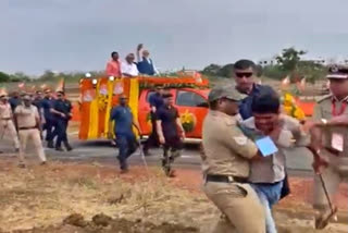 Security breach during PM Modi's rally in Karnataka