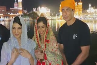 Sonu Sood In Amritsar, Jacqueline Fernandez In Amritsar,Golden Temple Amritsar