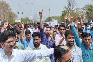 Protest Against Right To Health Bill