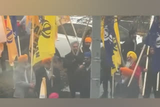 Khalistan supporters tried to incite violence at the Indian Embassy in Washington