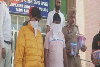 Tarn Taran police arrested two people with 4 kilos of heroin