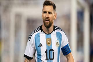 Argentine footballer Lionel Messi