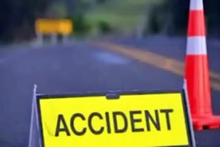 Woman died in road accident in karnal