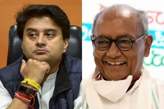 jyotiraditya scindia vs digvijay singh in gwalior