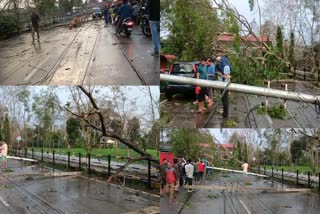 Hailstorm in Dibrugarh