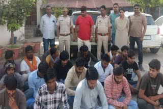 Deeg police caught 71 criminals in one day