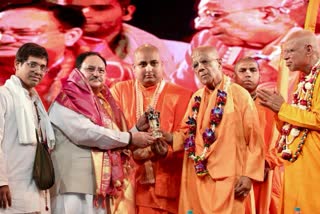 JP Nadda attends 25th anniversary of ISKCON