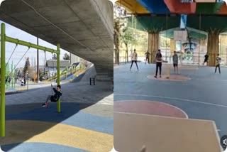 Play ground under Flyover