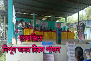 Nipun Axom Day celebrated in Dhemaji