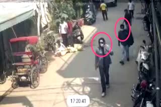 one more CCTV Footage of Amritpal Singh in Delhi came out