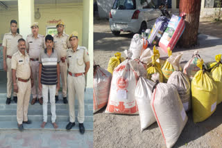 Doda sawdust worth Rs 6 lakh seized in Chittorgarh, one accused arrested