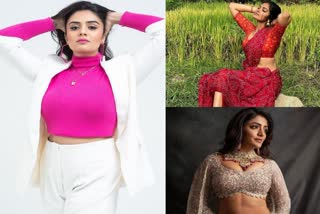 Sreemukhi Divi Keethi suresh and other heroines latest instagram gallery