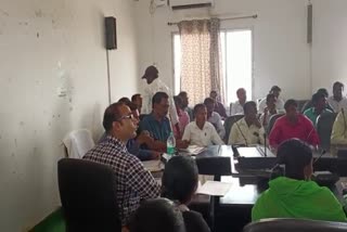 SDO held a review meeting in Dumka