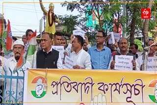 Lakhimpur congress protest