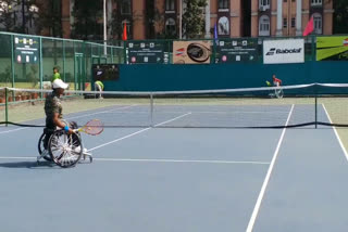 Wheelchair tennis started in Indore
