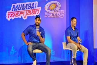 Mumbai Indians Rohit Sharma and Mark Boucher press meet