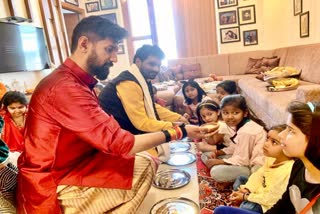 Chirag Paswan Kanya Puja pictures