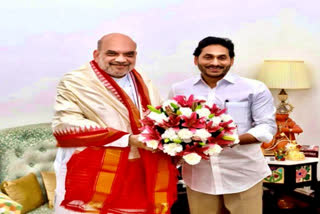 Andhra CM meets Amit Shah, urges to release pending amount under Resource Gap Funding