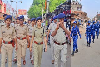 रोहतास में रामनवमी पर पुलिस अलर्ट